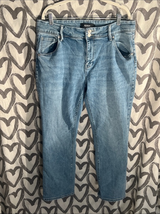 Hudson Jeans Denim - Hudson Jeans mid-rise, straight leg button pocket vintage jeans size 14 ❤️✅